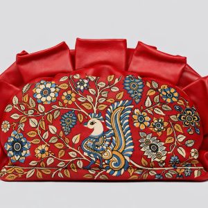 Bold Red Clutch Bag